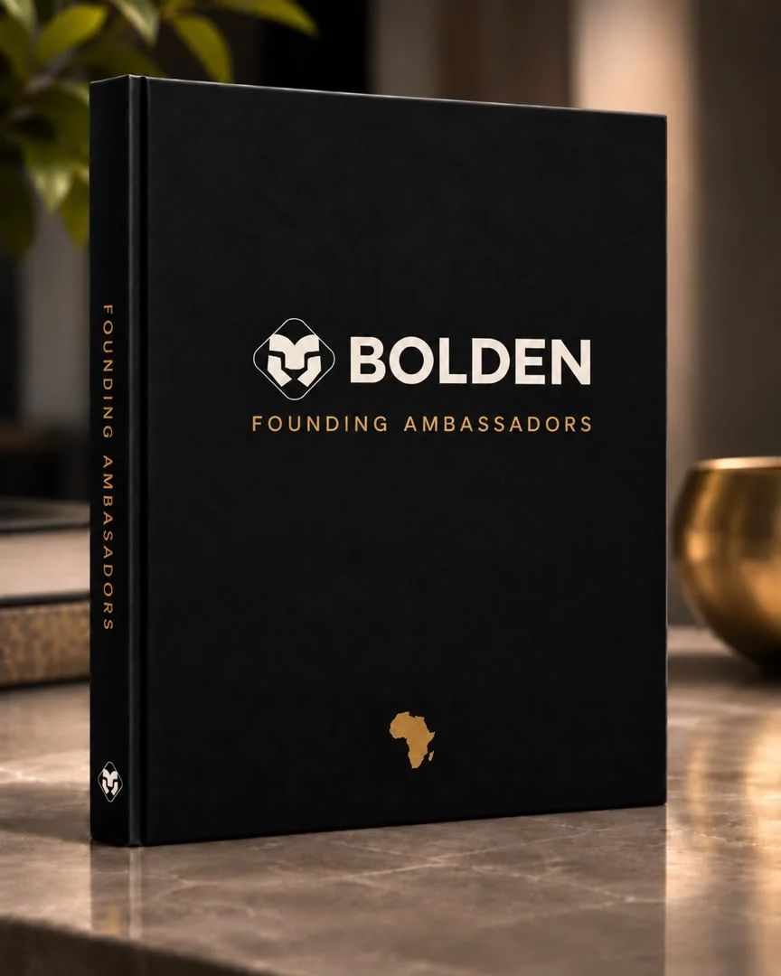 Bolden: Founding Ambassadors, hardcover book